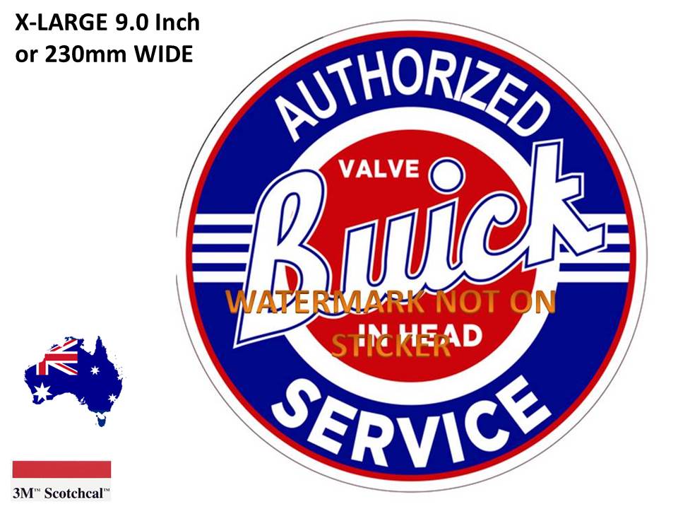 Buick Service Sticker