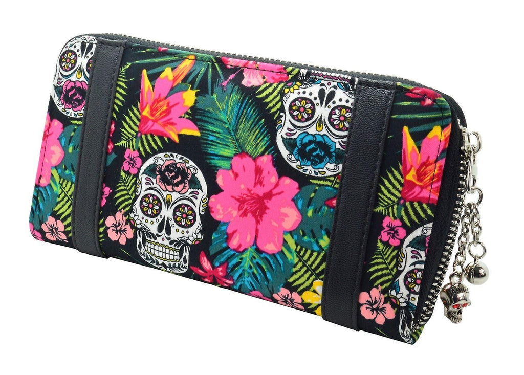 Hibiscus Skull purse Alternative