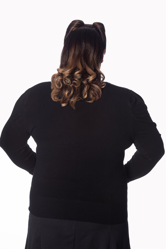 Black Flamingo Cardigan