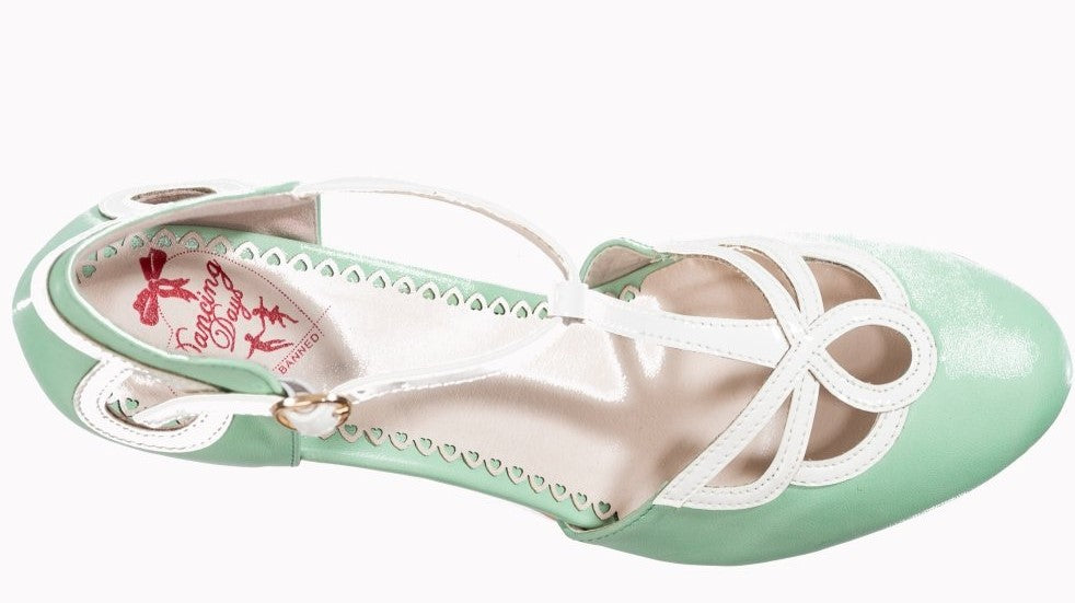 Aimee Heeled Mint