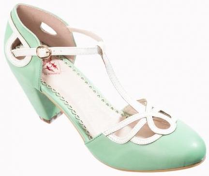 Aimee Heeled Mint