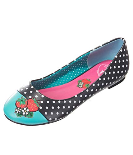 Isabella Strawberry Shoes Aqua