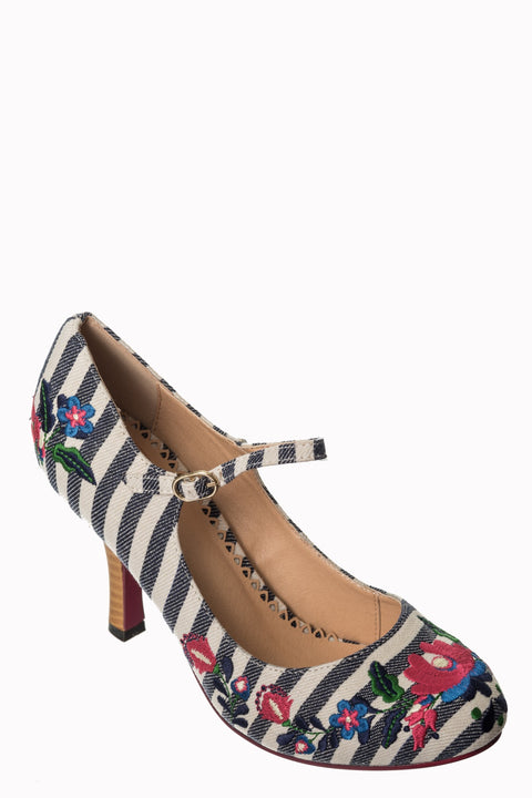 Kalocsai Nautical Heels