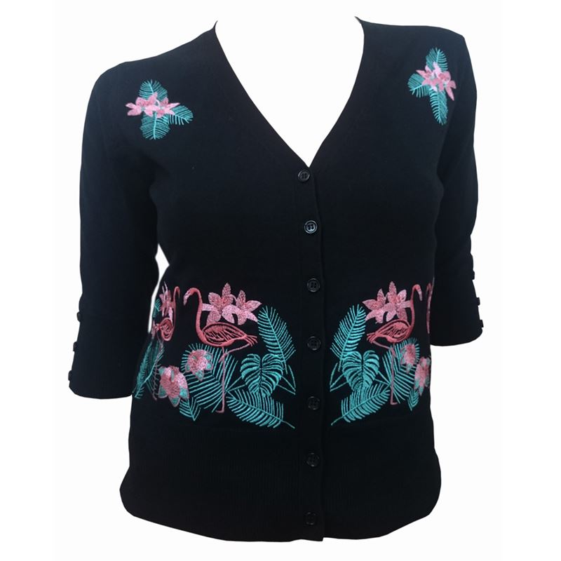 Flamingo Face to Face Black