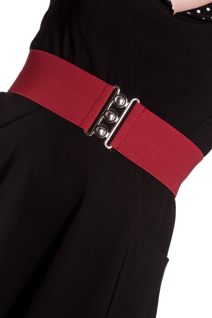 Hell Bunny Retro Cinch Belt 9 Colours to choose from