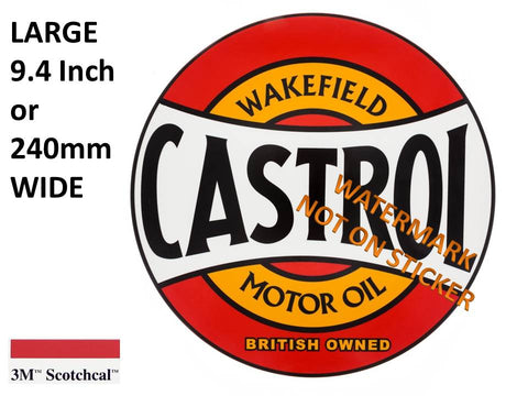 Castrol Wakefield Sticker