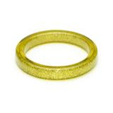 Chartreuse Glitter Bangle