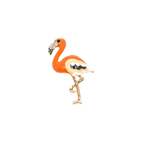 Flamingo Brooch