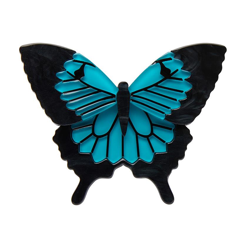 Erstwilder Blue Emperor Brooch