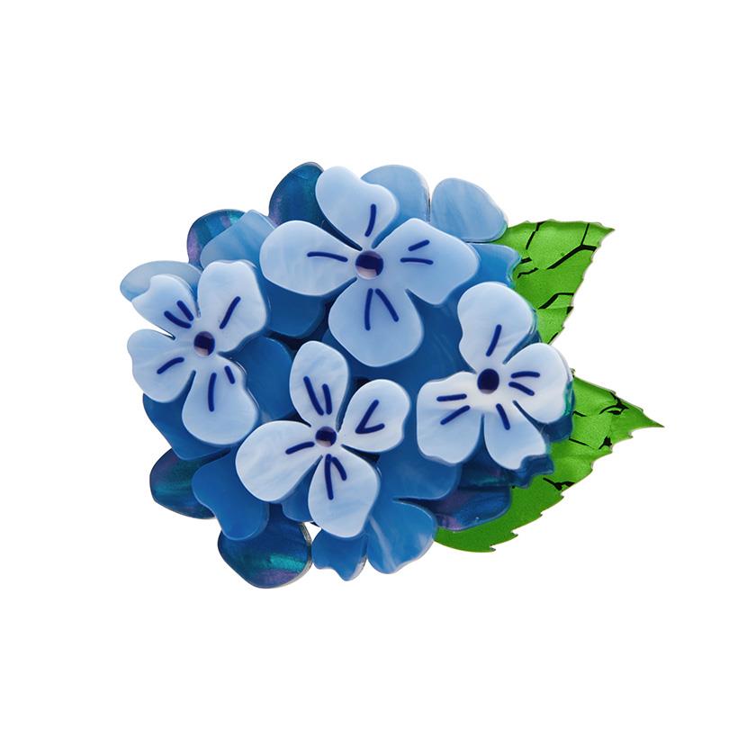 Heartfelt Hydrangea Mini Brooch