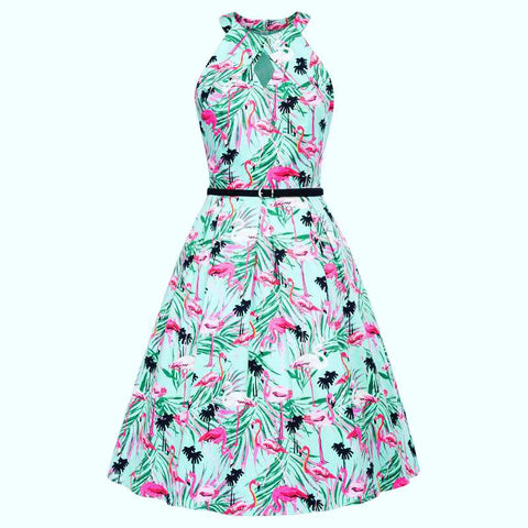Flamingo Dress