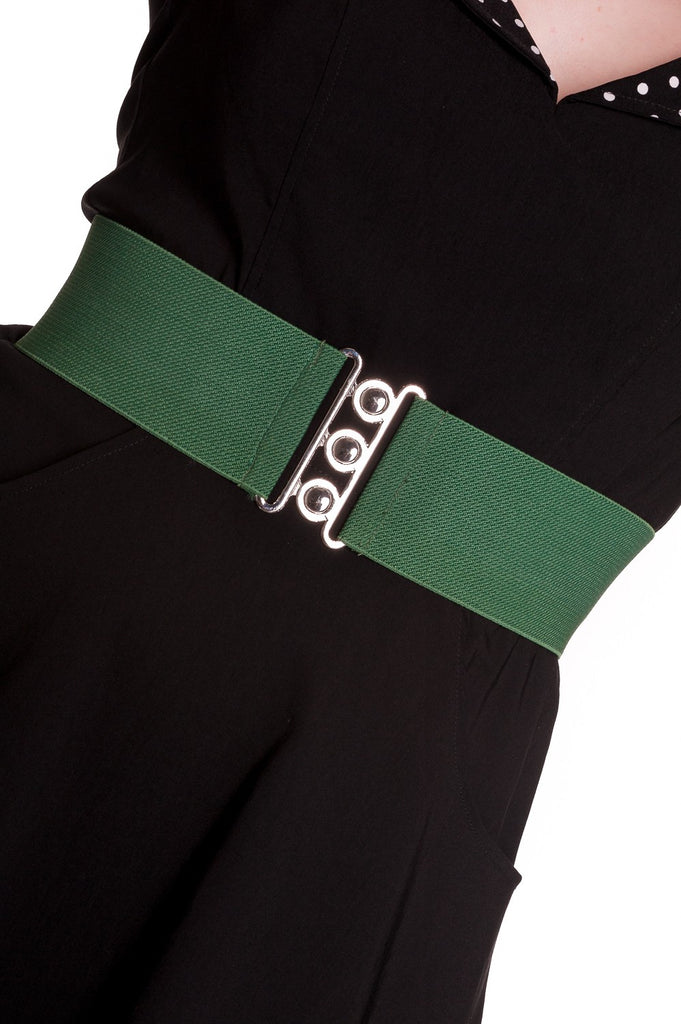 Hell Bunny Retro Cinch Belt 9 Colours to choose from