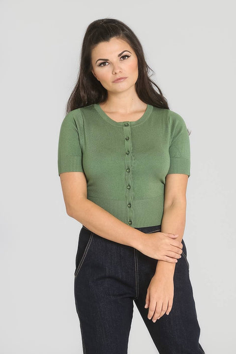 Wendi Cardigan Khaki XS - 4XL