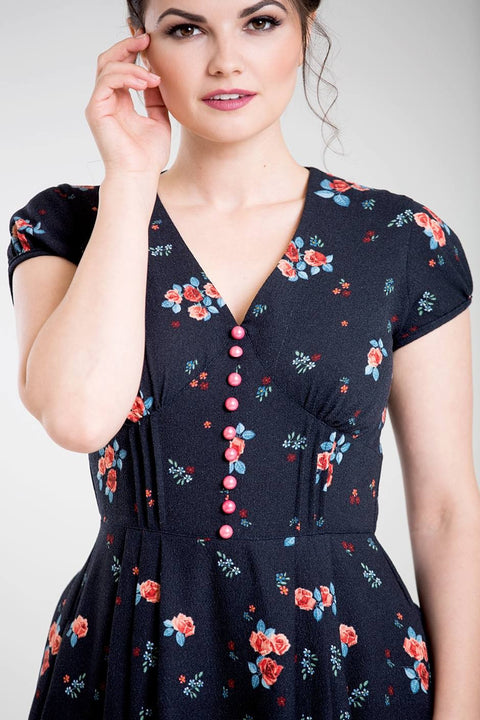 H B Ellen Dress  XS--4XL