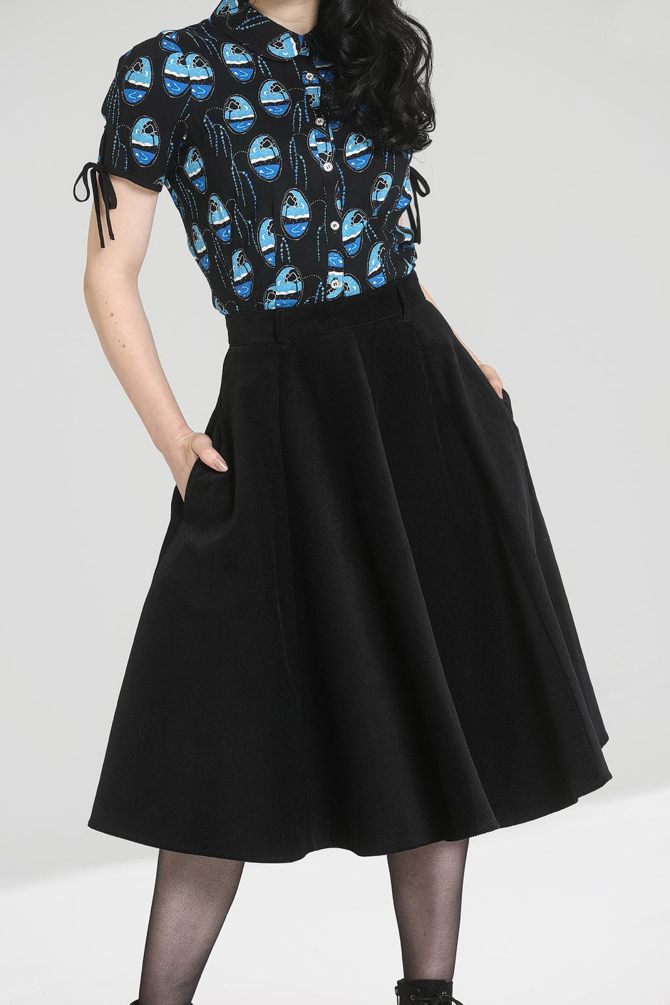 Jefferson corduroy 50's Skirt