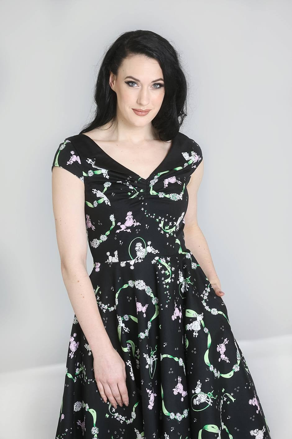 H B Lexi Poodle Dress XS--4XL