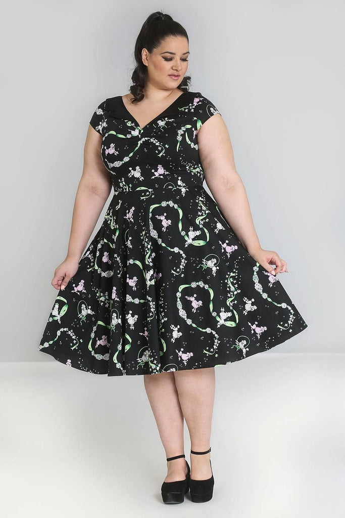 H B Lexi Poodle Dress XS--4XL