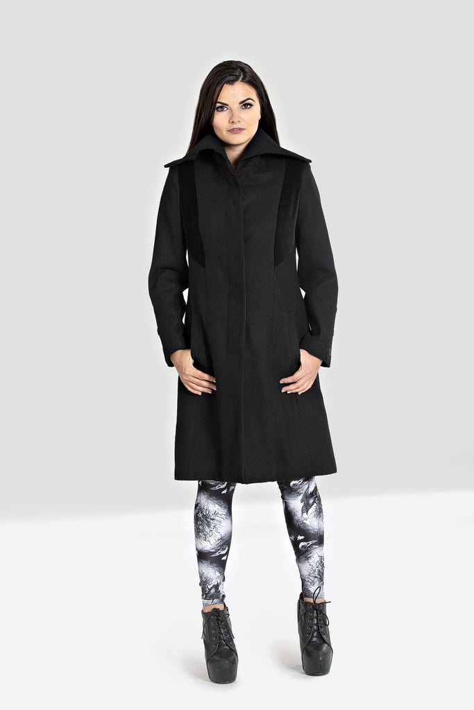 Theodora Coat By Hell Bunny