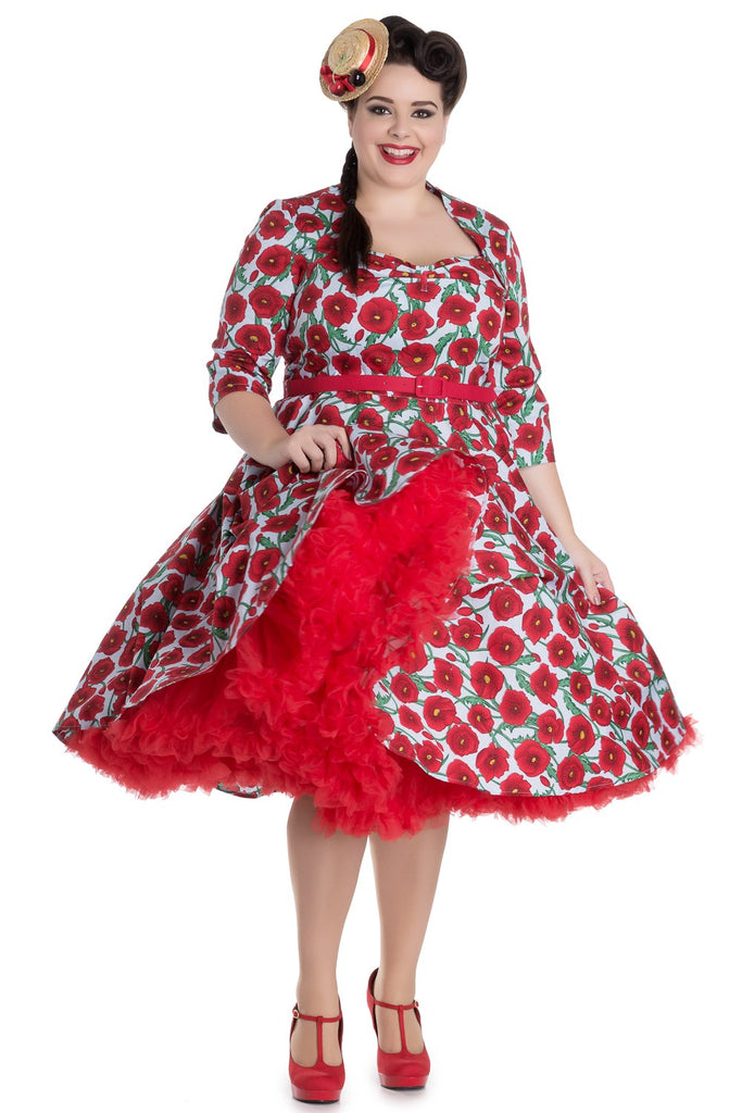 H B Poppy Dress XS--4XL