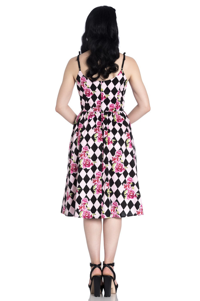 Harlequin 50's Race Dress