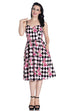 Harlequin 50's Race Dress