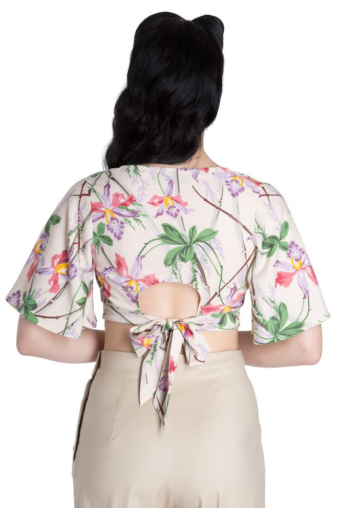 Hell Bunny Bamboo Crop Top