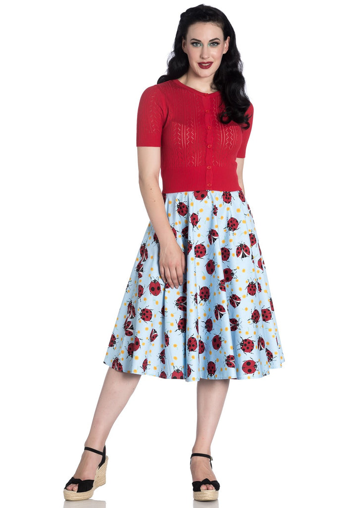 Lila Lady Bug Skirt