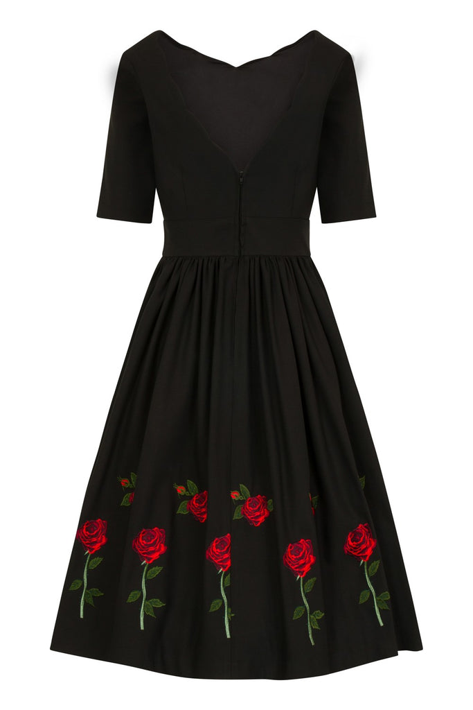Rosa Rossa 50's dress By Hell Bunny Reg and Plus sizes