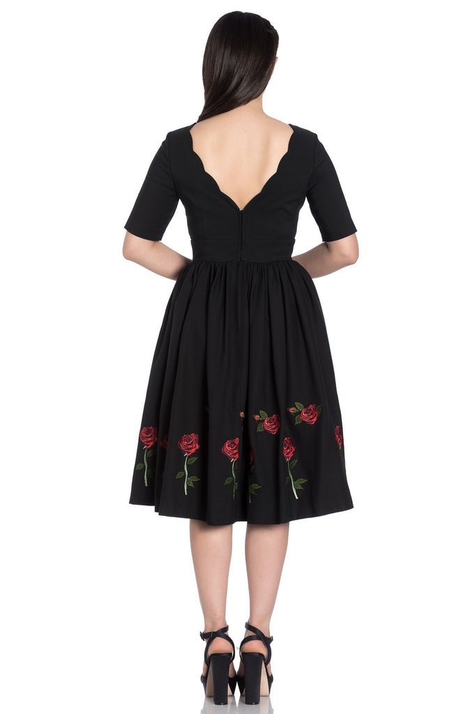 Rosa Rossa 50's dress By Hell Bunny Reg and Plus sizes
