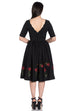 Rosa Rossa 50's dress By Hell Bunny  Reg and Plus sizes