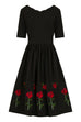Rosa Rossa 50's dress By Hell Bunny  Reg and Plus sizes