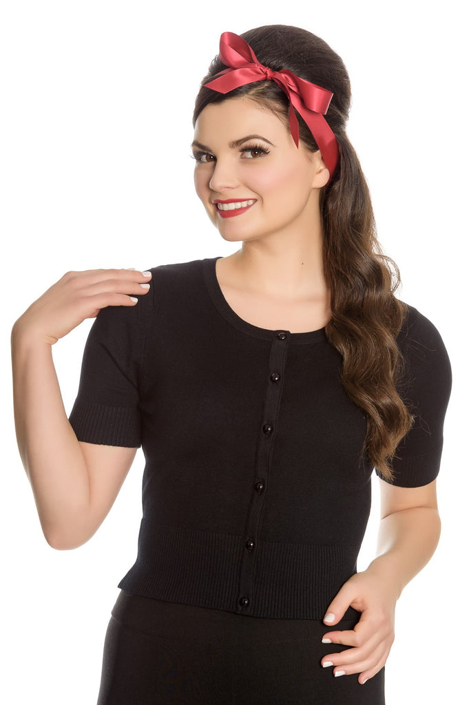 Wendi Cardi Black XS - 4XL