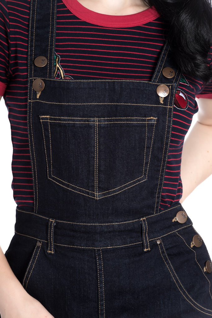 Elly Mae Denim Dungarees