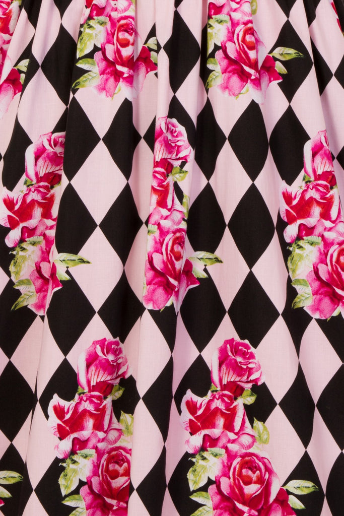 Harlequin 50's Race Dress