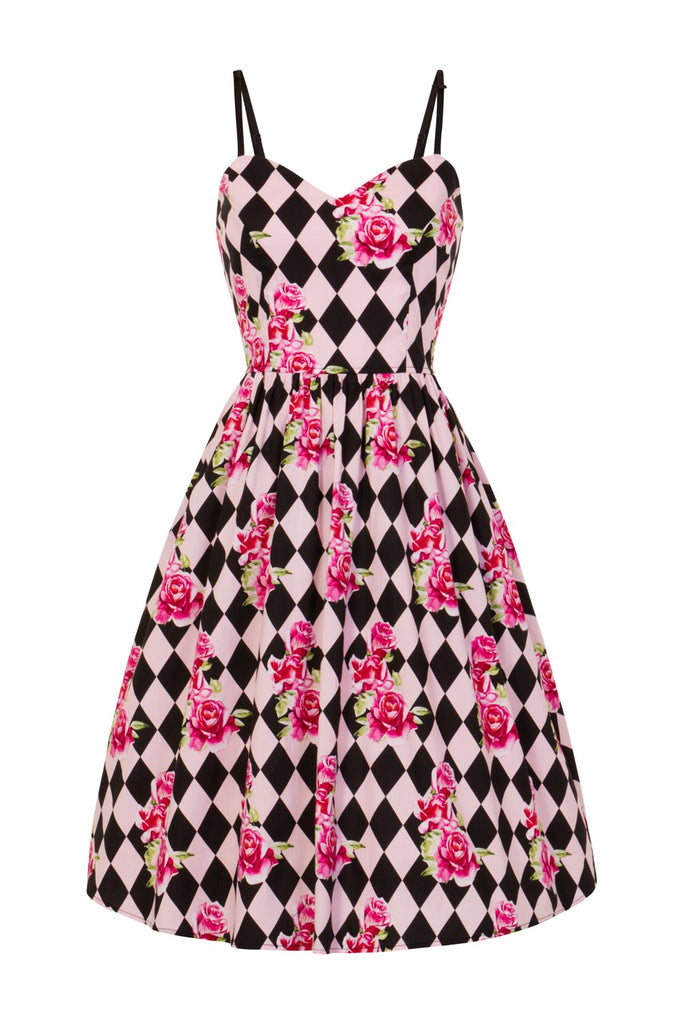 Harlequin 50's Race Dress