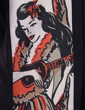 Island Breeze Button Up Navy