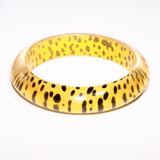 Leopard Print Bangle Regular