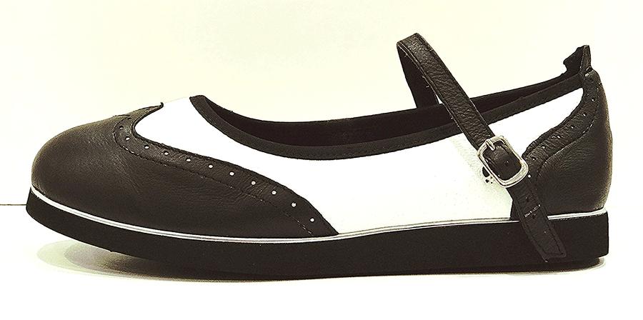 Rock N Roll swing Blk/White or Red/ Blk dance shoes