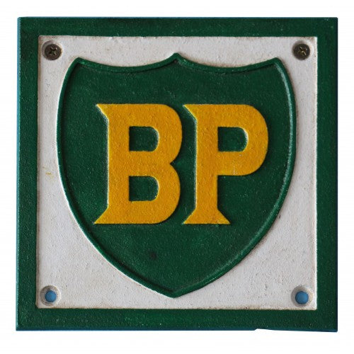 BP Sign Cast Iron 26 x 26