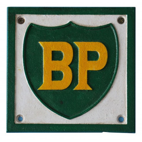 BP Sign Cast Iron 26 x 26