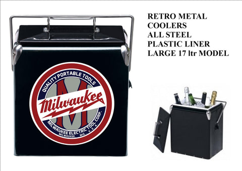 Milwaukee Retro Cooler Blk