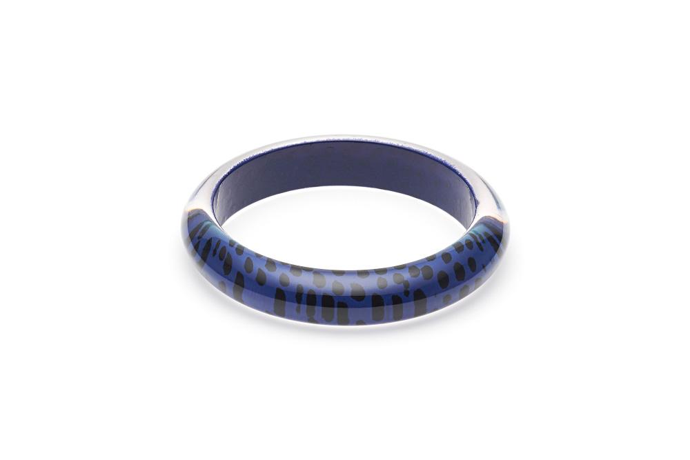 Indigo Leopard Print Bangle Duchess