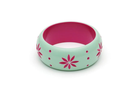 Wide Parrot Carve Duchess Bangle