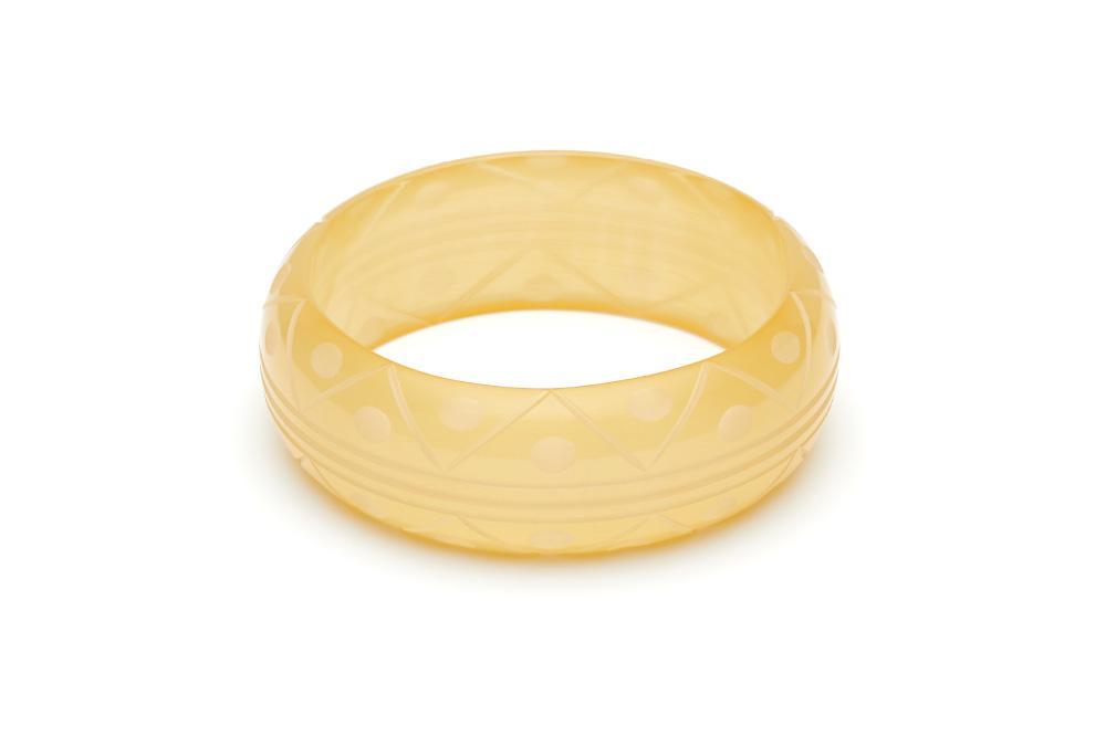 Wide Sherbet Fakelite Bangle Duchess