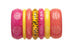 Wide Candy Pink Fakelite Maiden Bangle