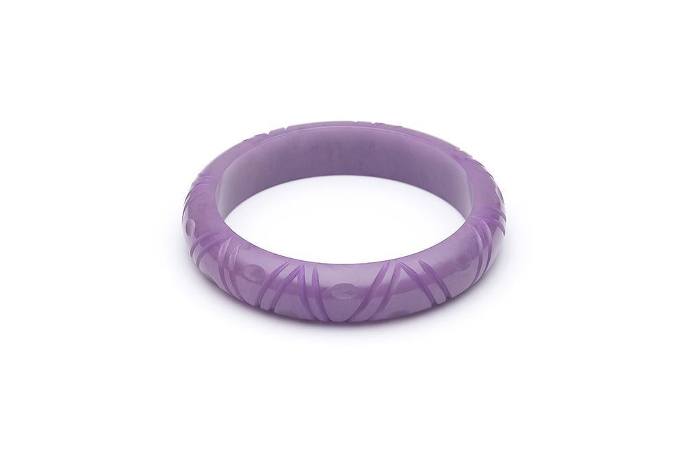 Midi Amethyst Fakelite Bangle Duchess