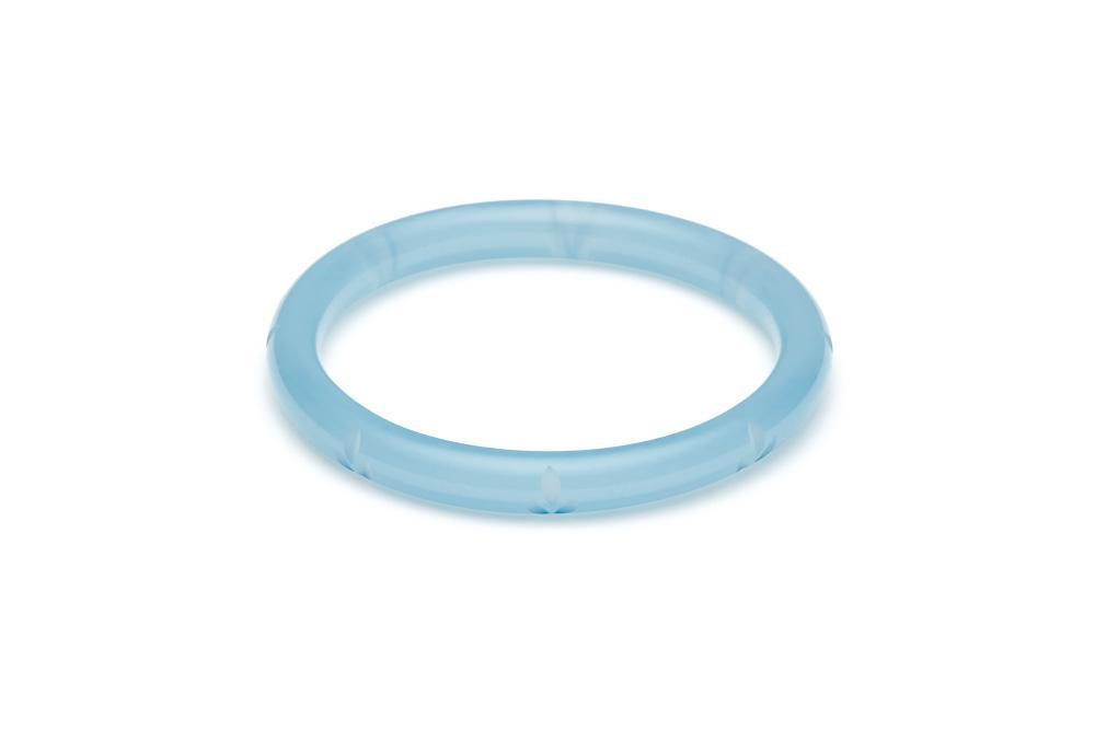 Narrow Frosty Fakelite Bangle Duchess