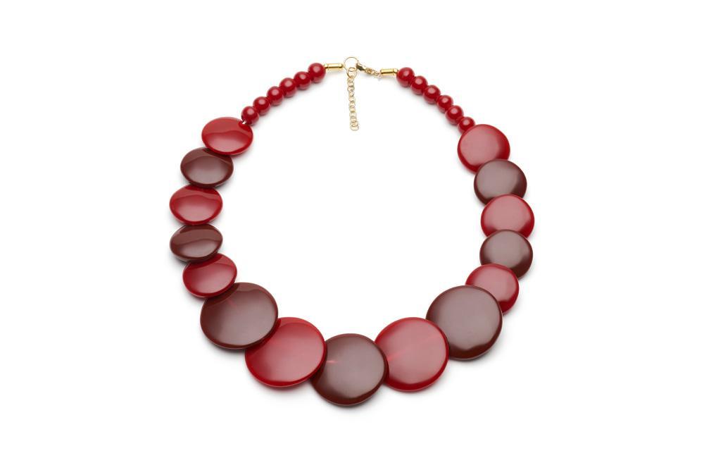 Mulberry Disc Fakelite Beads