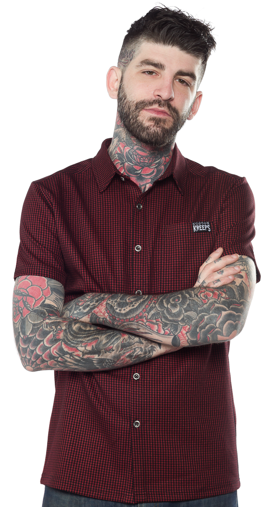 KUSTOM KREEPS CHECK BUTTON DOWN