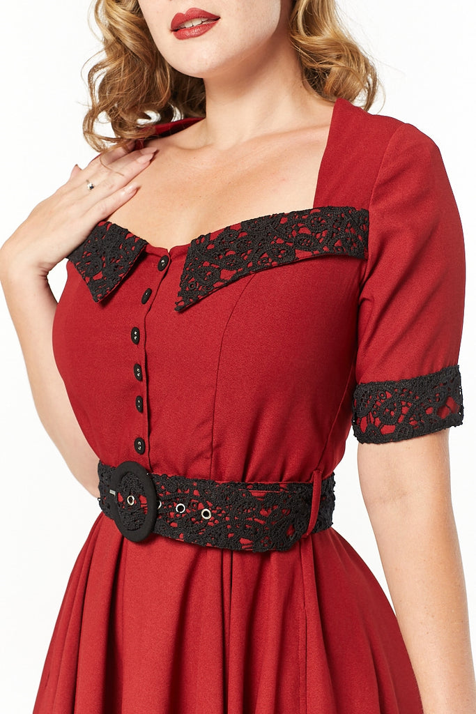 Ruby Pinup Dress